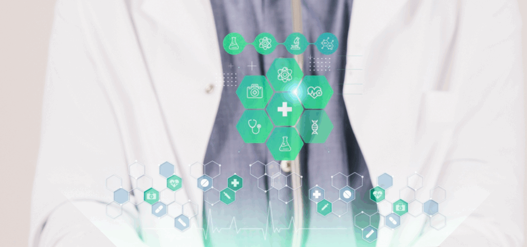 Graphic illustration of NeuroStar TMS therapy benefits for depression treatment